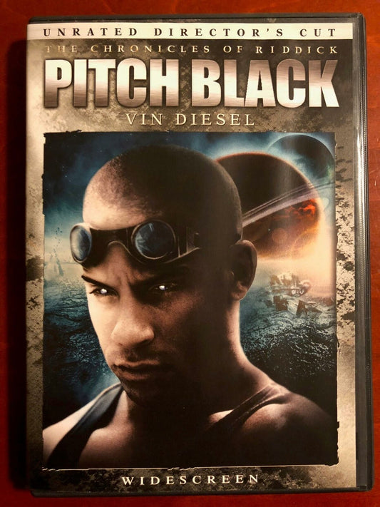 Pitch Black (DVD, 2000, Unrated, Directors Cut, Widescreen) - J0205