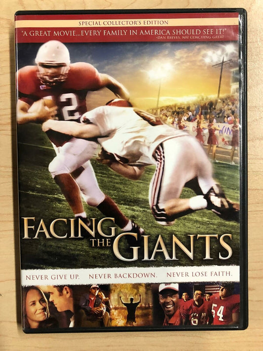 Facing the Giants (DVD, 2006, Special Collectors Edition) - G0823