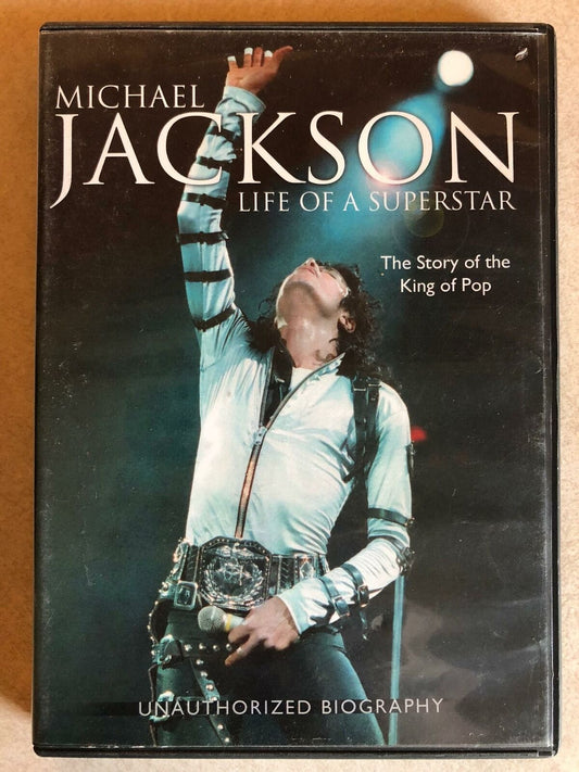 Michael Jackson - Life of a Superstar (DVD, 2009, unathorized biography) - K0428