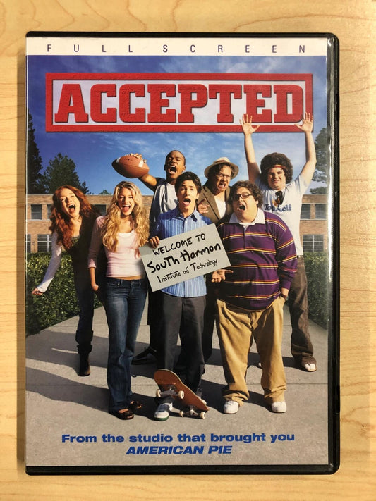 Accepted (DVD, 2006, Full Frame) - J1231