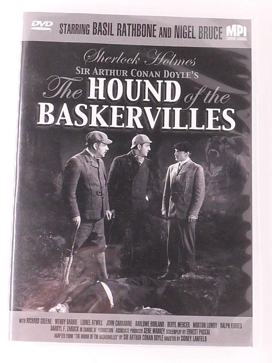 Sherlock Holmes - The Hound of the Baskervilles (DVD, 1939) - J0806