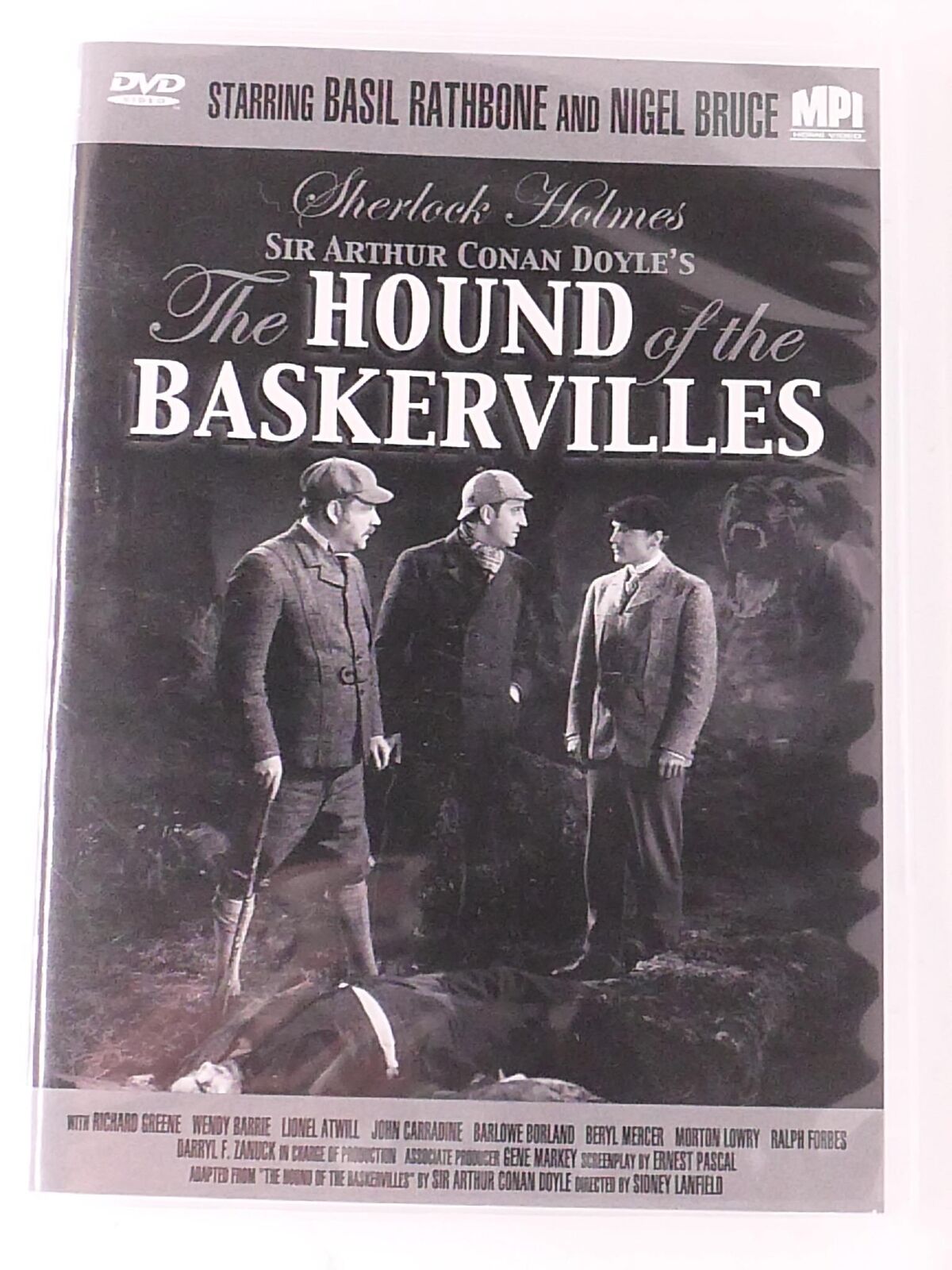 Sherlock Holmes - The Hound of the Baskervilles (DVD, 1939) - J0806 ...