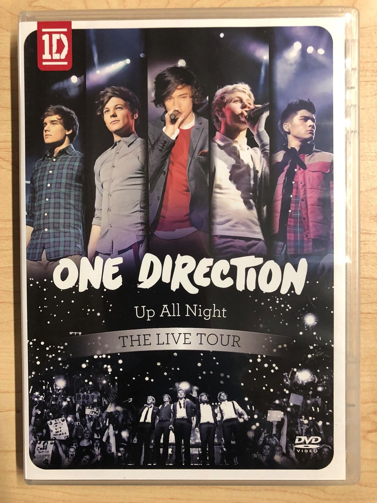 One Direction - Up All Night - The Live Tour (DVD, 2012) - J1231