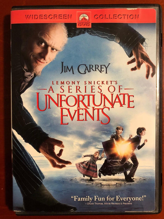 Lemony Snickets A Series of Unfortunate Events (DVD, 2004, Widescreen) - J1105