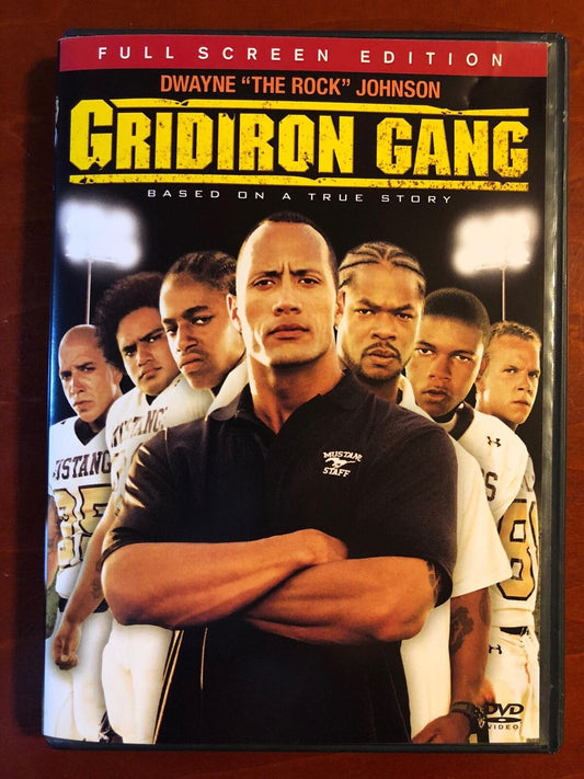 Gridiron Gang (DVD, 2006, Full Frame) - J1022