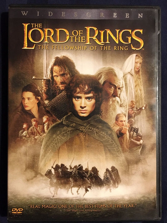 The Lord of the Rings The Fellowship of the Ring (DVD, 2Disc, Widescreen - J1022