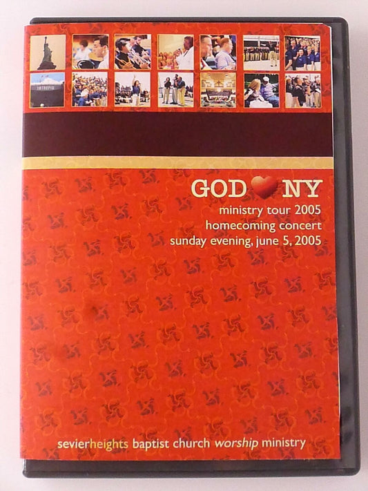 God Loves NY Ministry 2005 Homecoming Concert DVD, Sevierheights Baptist - H0110