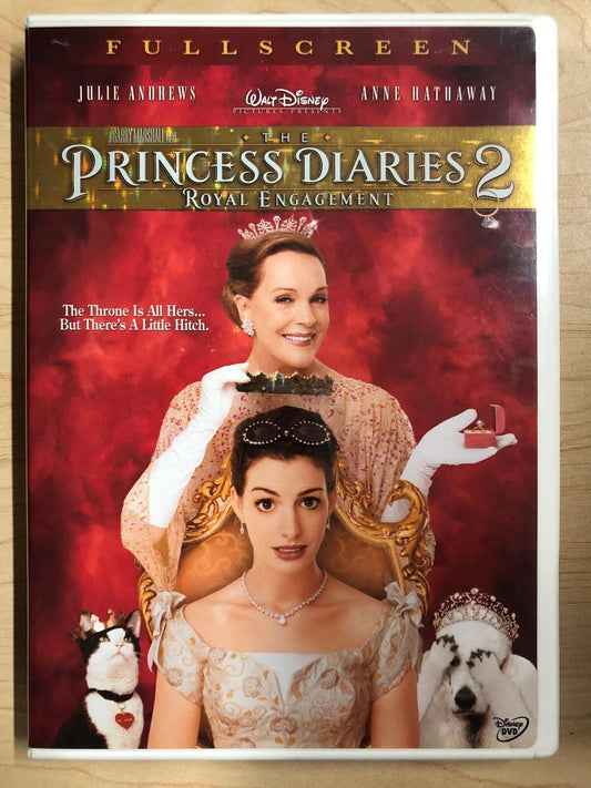 The Princess Diaries 2 - Royal Engagement (DVD, 2004, Full Frame) - K0428