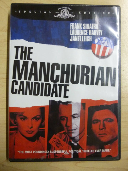 The Manchurian Candidate (DVD, 1962) - H0516