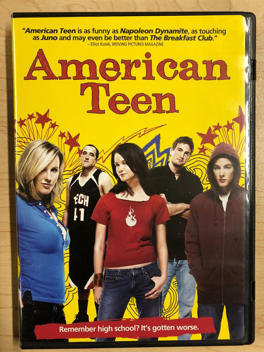 American Teen (DVD, 2008) - J0319