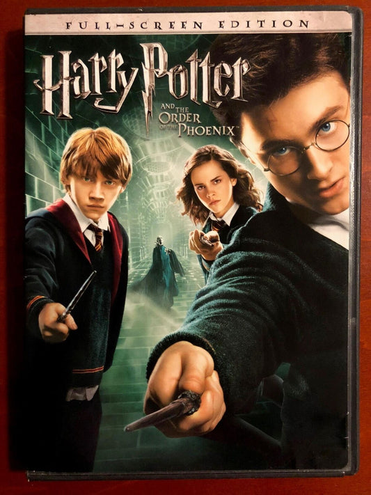 Harry Potter and the Order of the Phoenix (DVD, 2007, Full Frame) - J1231