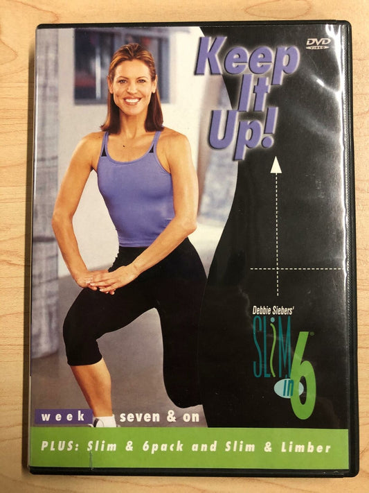 Debbie Siebers Slim in 6 - Keep It Up Week 7 and On (DVD, exercise) - I1030