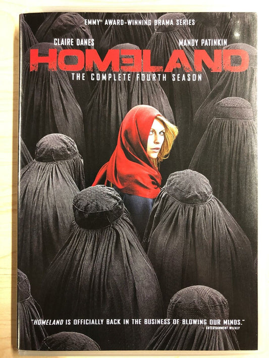 Homeland - The Complete Fourth Season (DVD, 2014) - G0531