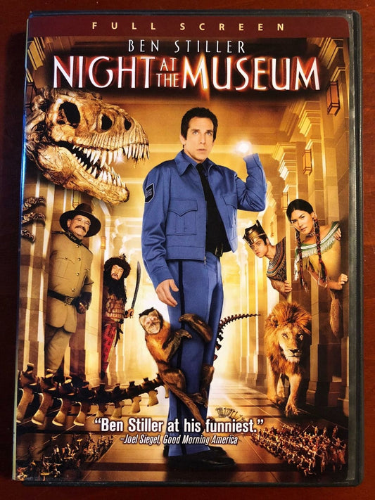 Night at the Museum (DVD, 2006, Full Frame) - J1022