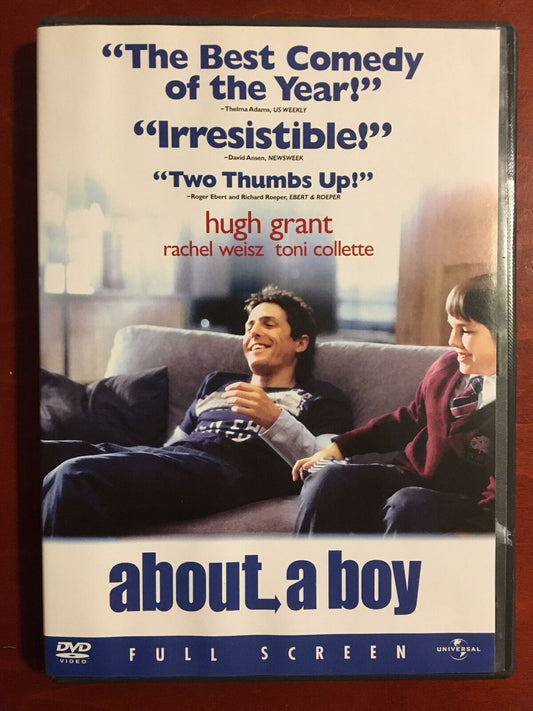 About a Boy (DVD, 2002, Full Frame) - J1231