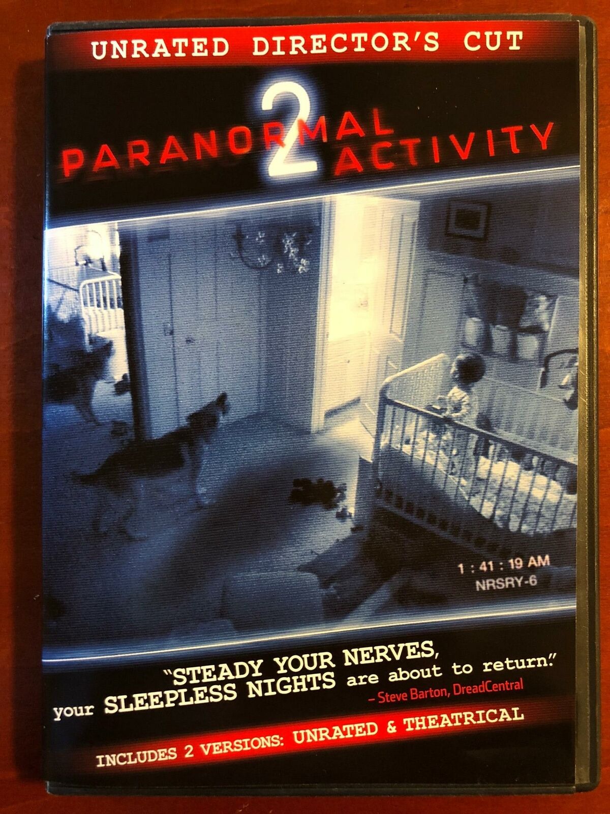 Paranormal Activity 2 (DVD, 2010, unrated directors cut) - G1219