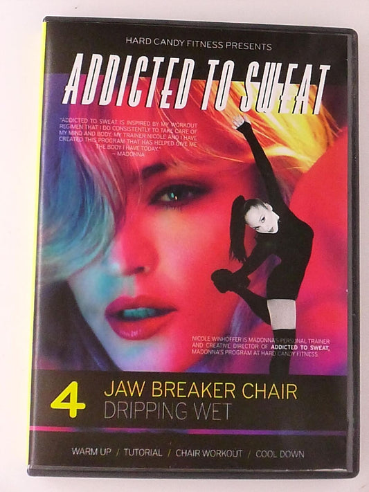 Addicted to Sweat - 4 Jaw Breaker Chair Dripping Wet (DVD) - I0227