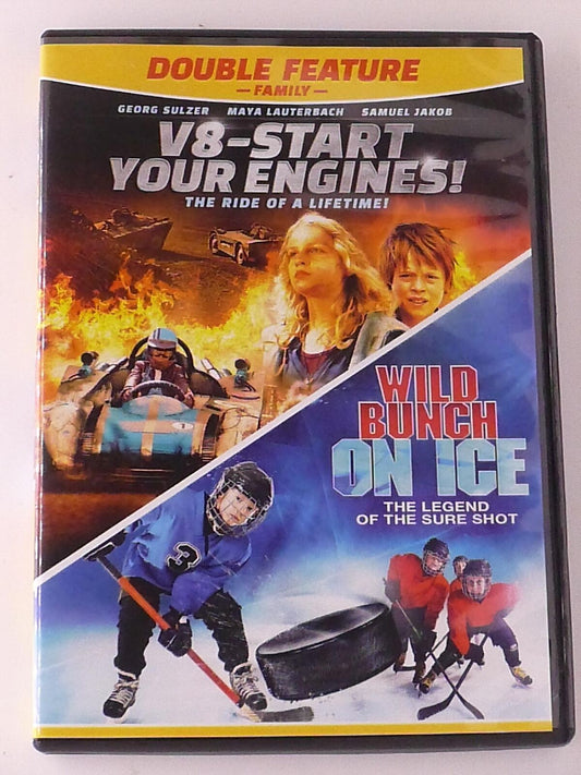V8-Start Your Engines - Wild Bunch on Ice (DVD, double feature) - J0730