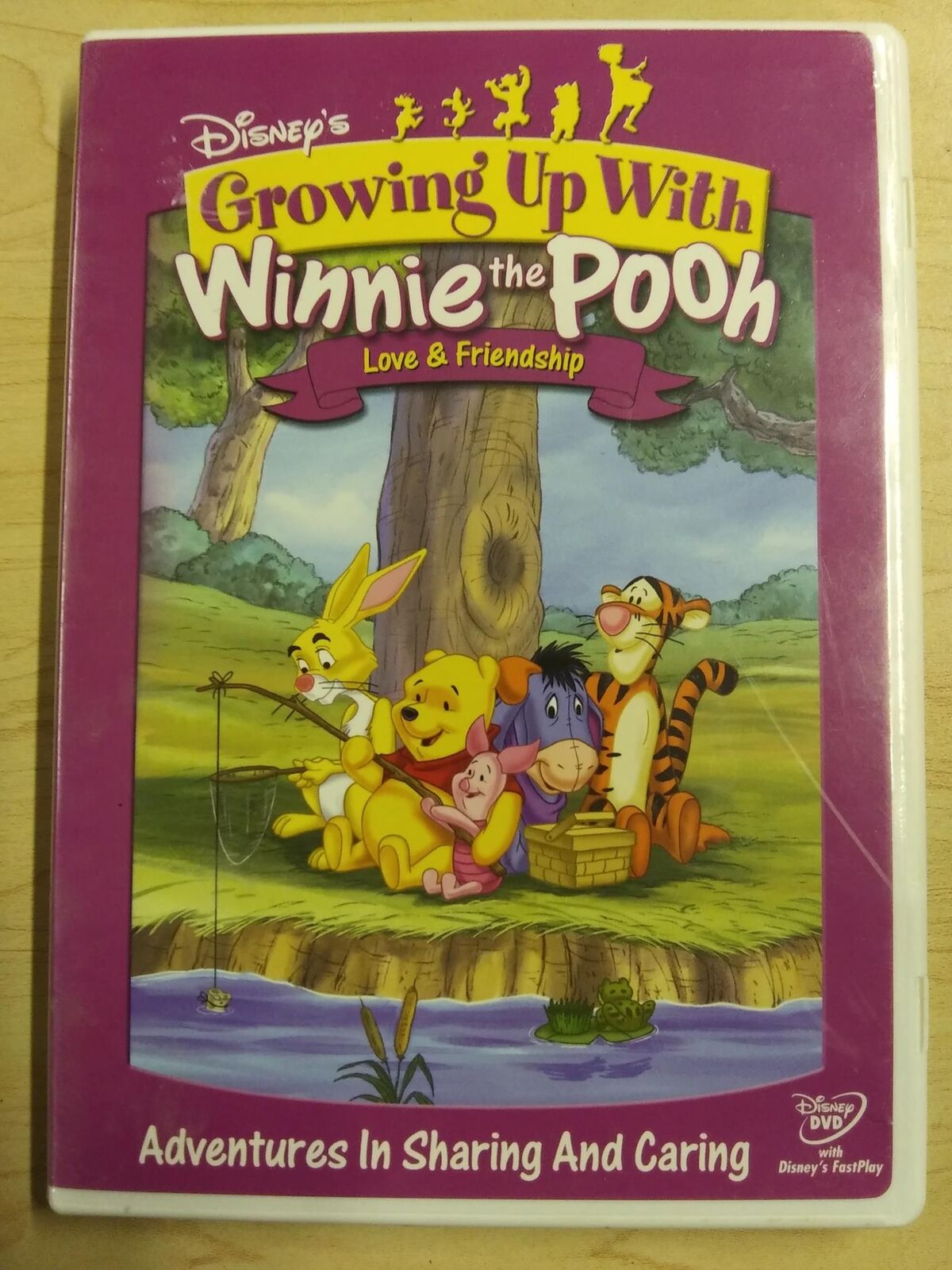 Growing Up with Winnie the Pooh Love and Friendship (DVD, Disney, 2006 ...