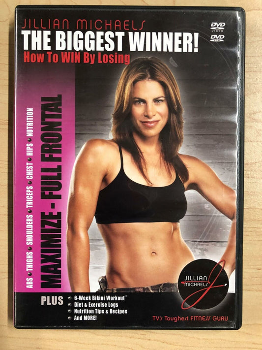 Jillian Michaels - Maximize Full Frontal (DVD, exercise, 2005) - I1030