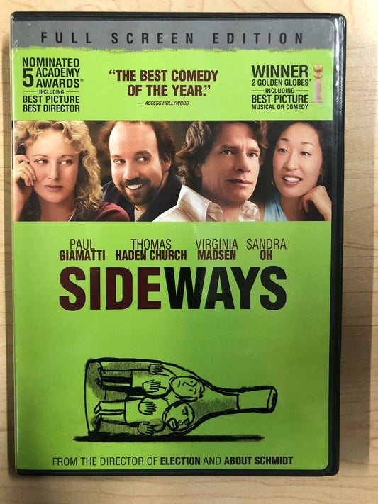 Sideways (DVD, Full Screen, 2004) - J1105