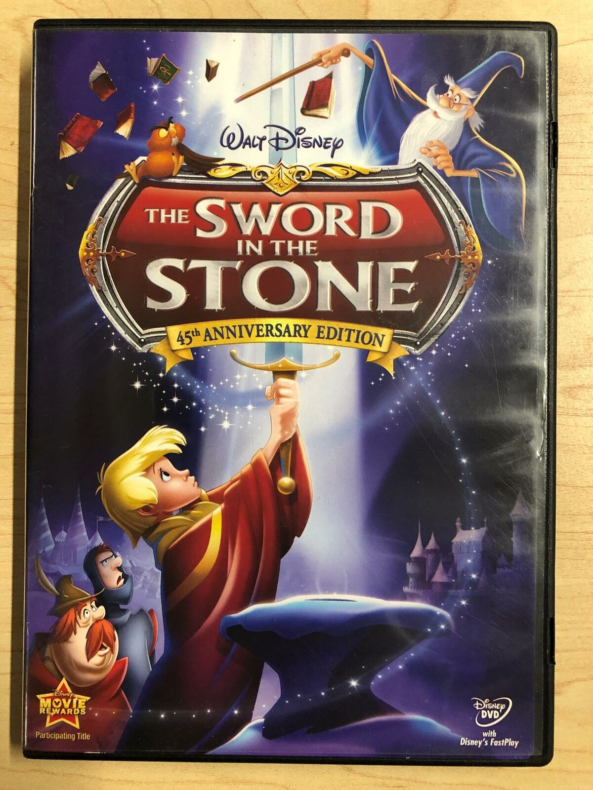 The Sword in the Stone (DVD, 1963, Disney, 45th Anniversary Edition) - K0428