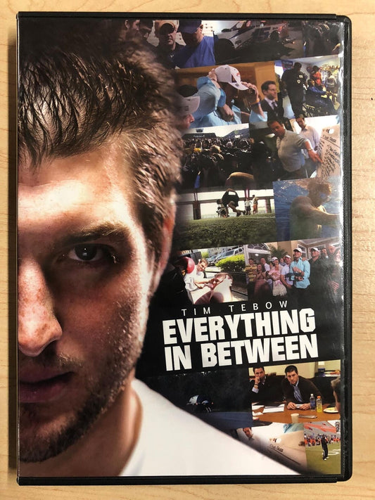 Tim Tebow - Everything in Between (DVD, 2011) - J1231