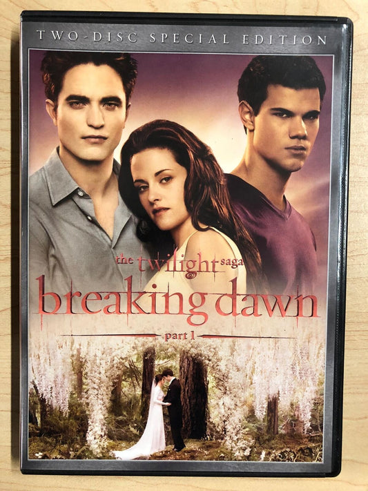 The Twilight Saga Breaking Dawn - Part 1 (DVD, 2011, 2-Disc Set) - J0917