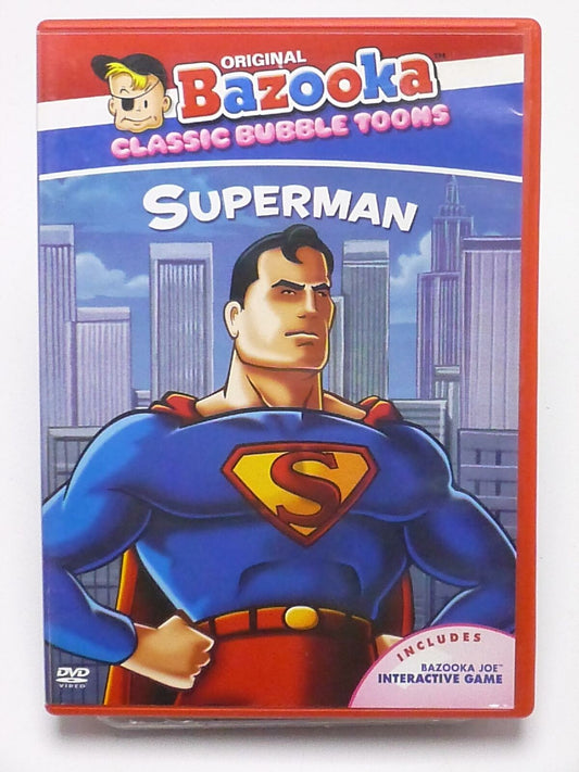 Bazooka Classic Bubble Toons - Superman (DVD) - G1004