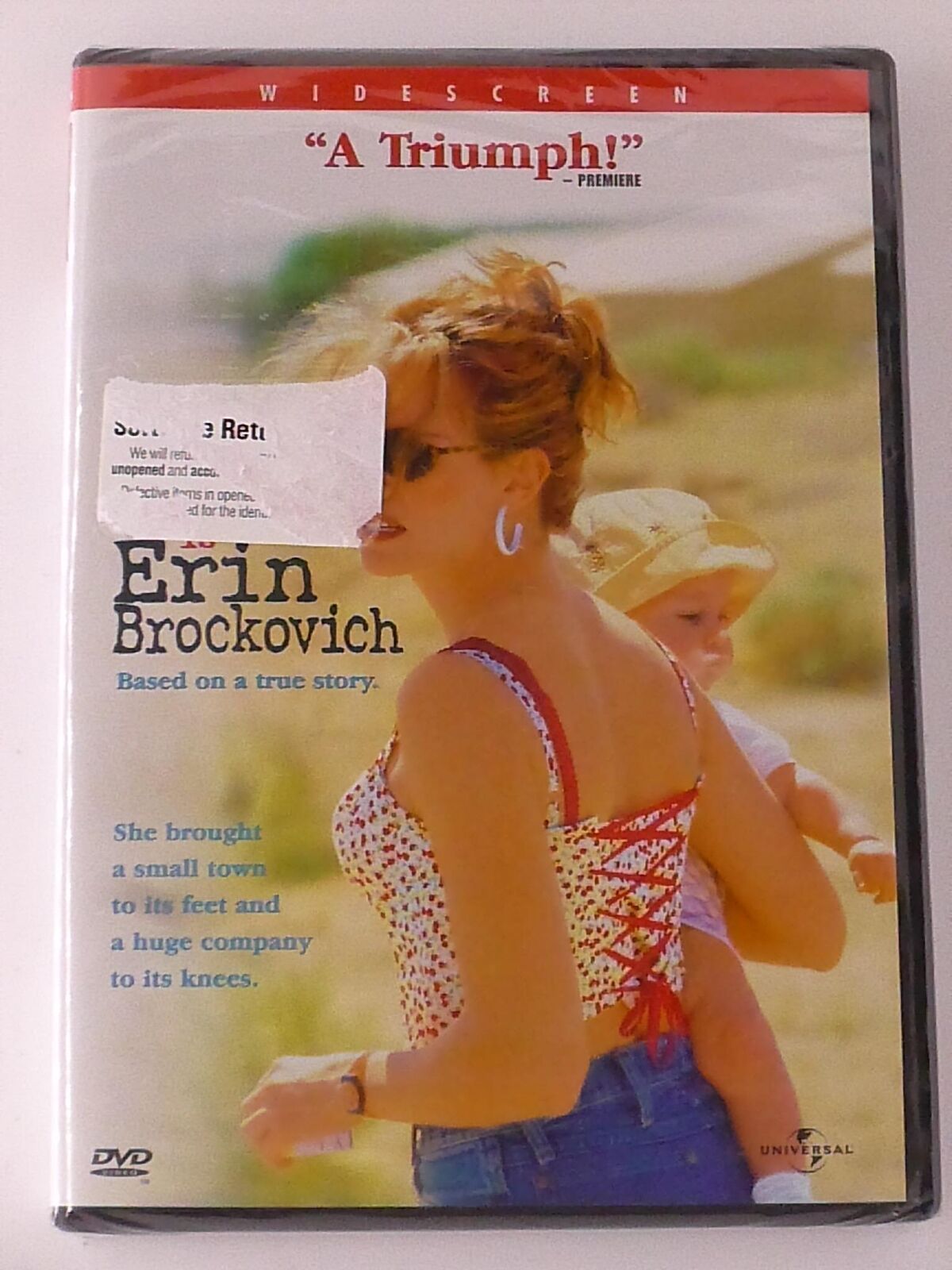 Erin Brockovich (DVD, widescreen, 2000) - NEW23 – DVDs4Me