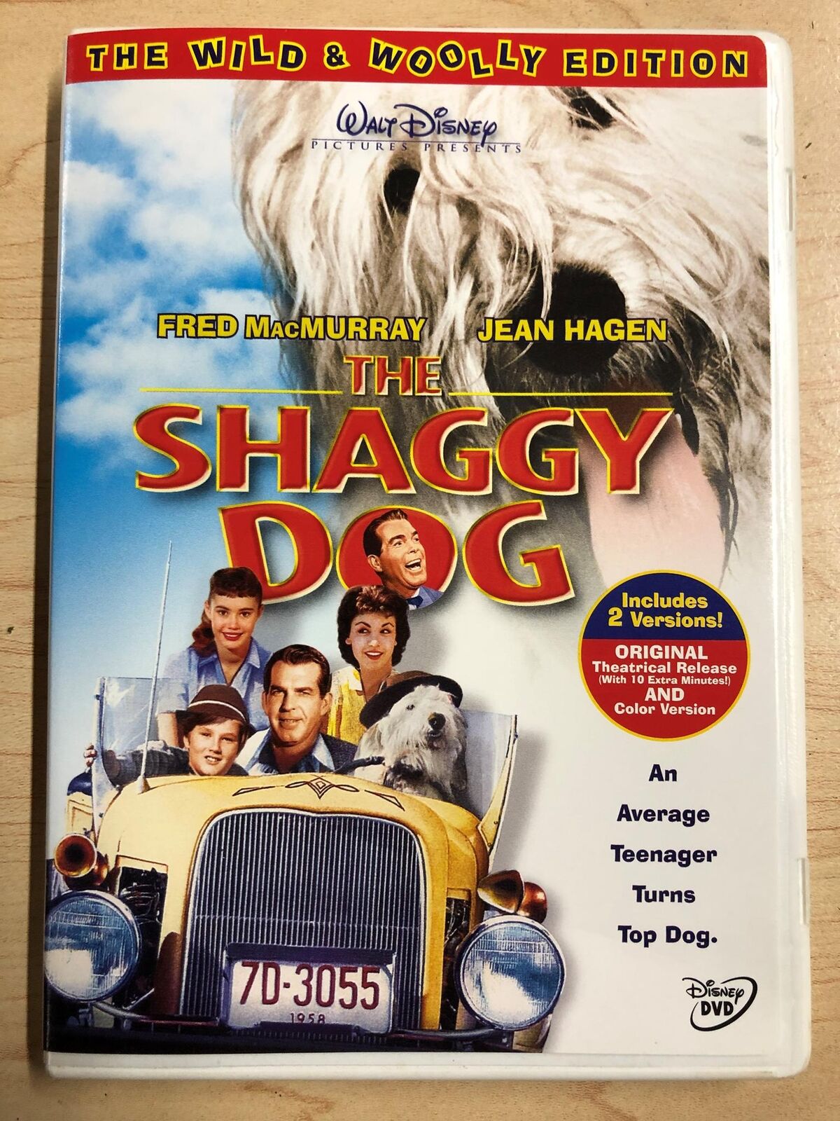 The Shaggy Dog (DVD, Wild and Woolly Edition, Disney, 1959) - J0806 ...