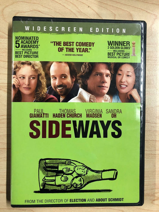 Sideways (DVD, 2005, Widescreen) - K0107