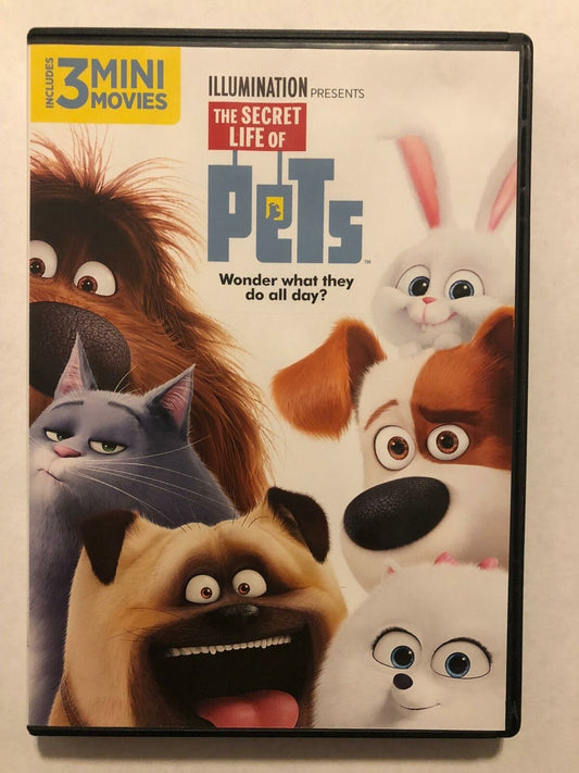 The Secret Life of Pets (DVD, 2016) - J0917