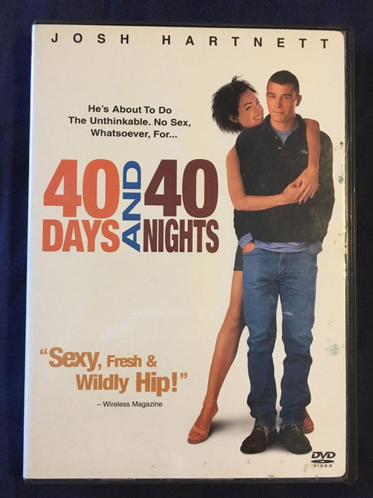 40 Days and 40 Nights (DVD, 2002) - J1231