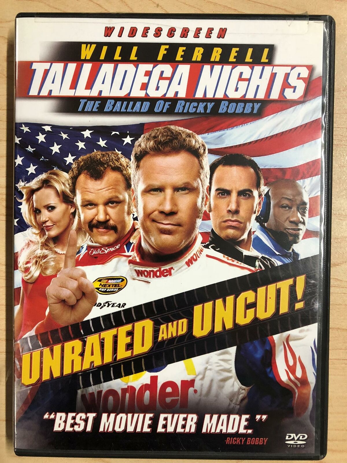 Talladega Nights - The Ballad of Ricky Bobby (DVD, Unrated, Widescreen) - G0823