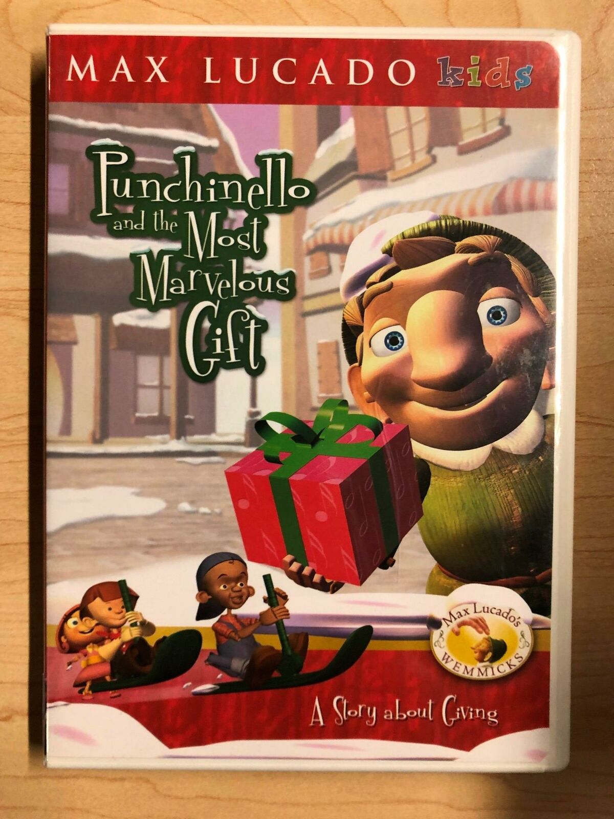 Punchinello and the Most Marvelous Gift (DVD, Christmas, 2004, Lucado) - I0911