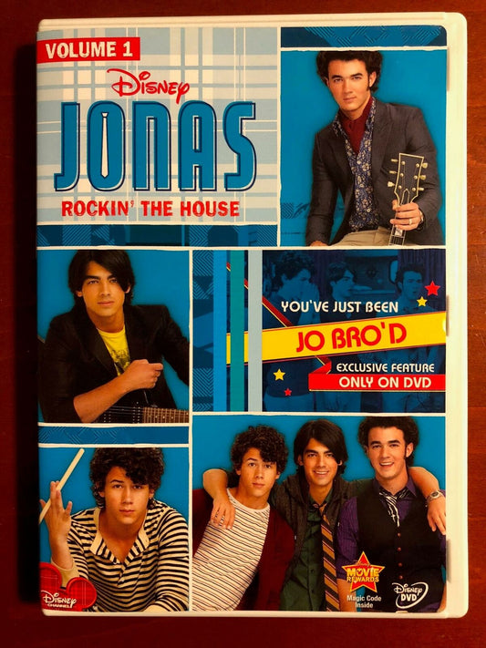 Jonas Rockin The House - Vol. 1 (DVD, Disney) - G0906