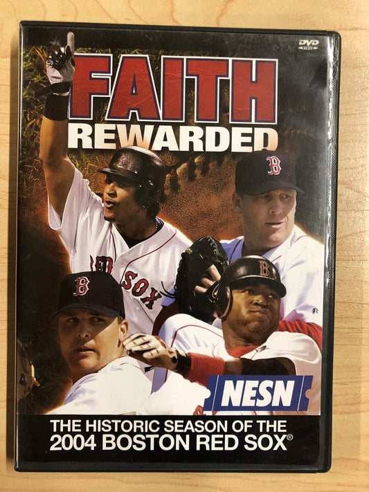 Faith Rewarded The Historic Season of 2004 Boston Red Sox (DVD) - J1105