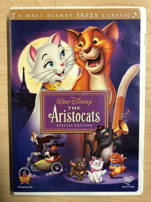 The Aristocats (DVD, Disney, Special Edition, 1970) - STK