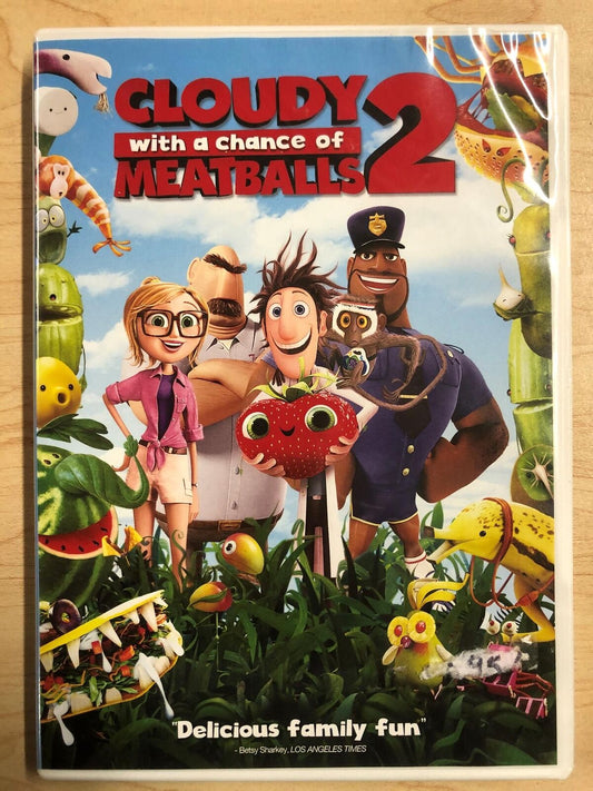 Cloudy with a Chance of Meatballs 2 (DVD, 2013) - K6