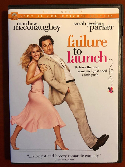 Failure to Launch (DVD, 2006, Full Frame) - J1105