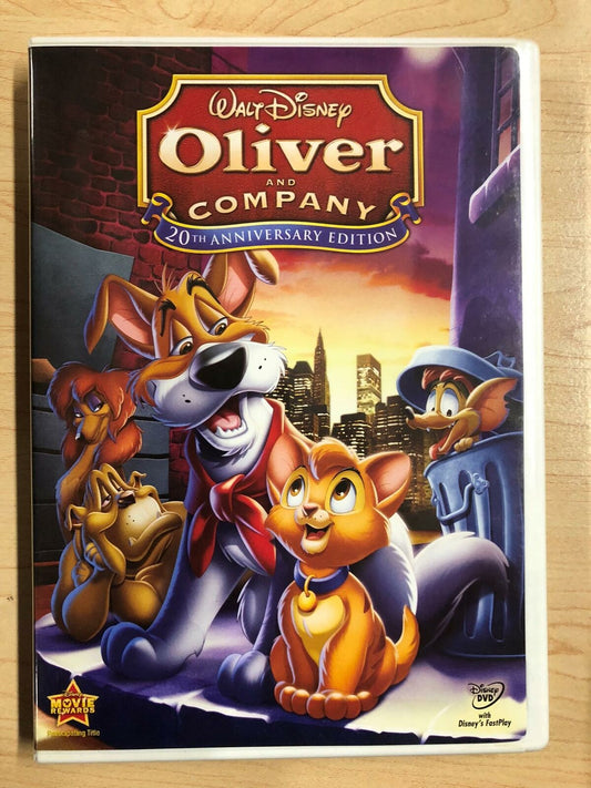 Oliver and Company (DVD, Disney, 1988) - STK