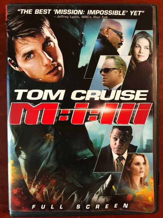 Mission: Impossible III (DVD, 2006, Full Screen) - K0107