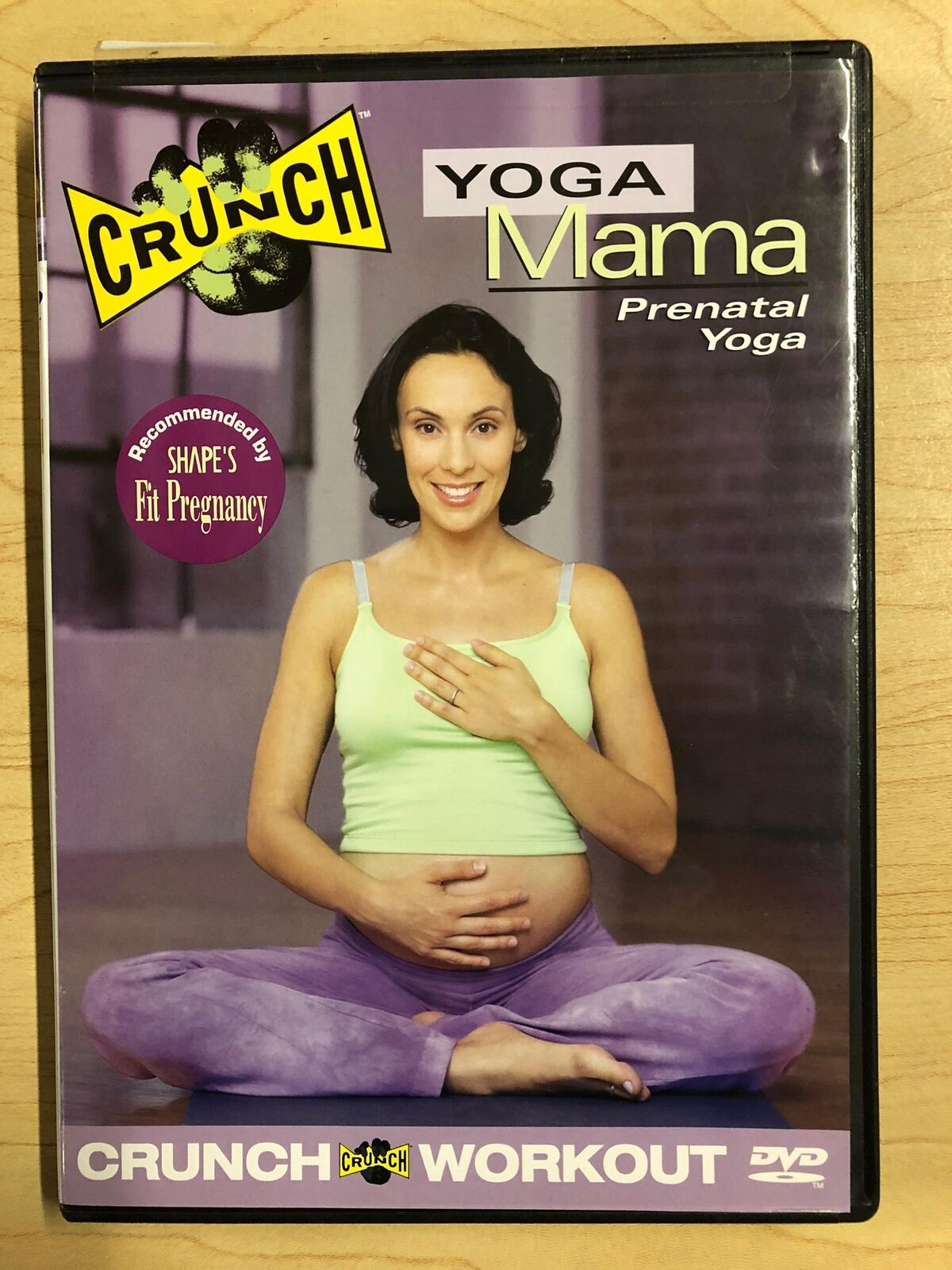 Crunch Yoga Mama Prenatal Yoga (DVD, exercise, 2004) - J0205