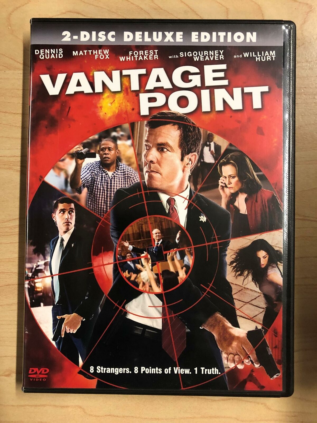Vantage Point (DVD, 2-Disc Deluxe Edition, 2008) - K0107