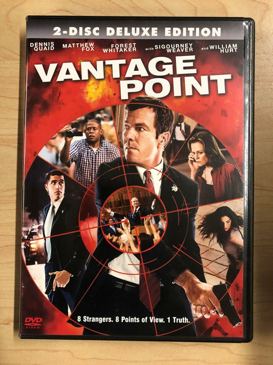 Vantage Point (DVD, 2-Disc Deluxe Edition, 2008) - K0107