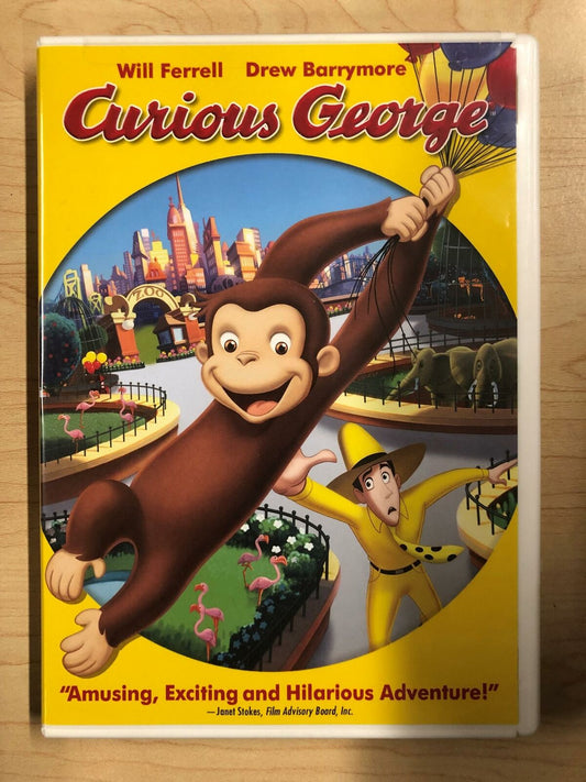 Curious George (DVD, 2006, Full Frame) - G1219