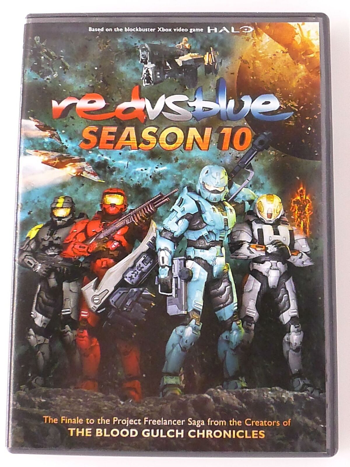 Red vs Blue - Season 10 (DVD, 2012) - K0303