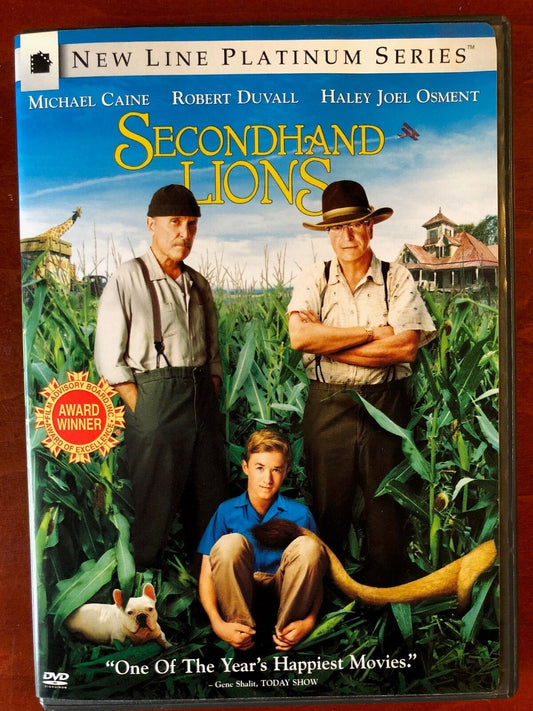Secondhand Lions (DVD, 2003, New Line Platinum Series) - K8
