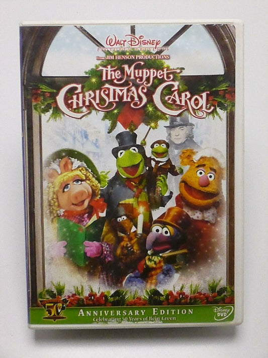 The Muppet Christmas Carol (DVD, Disney, Jim Henson, 1992, Anniv Ed.) - J1022